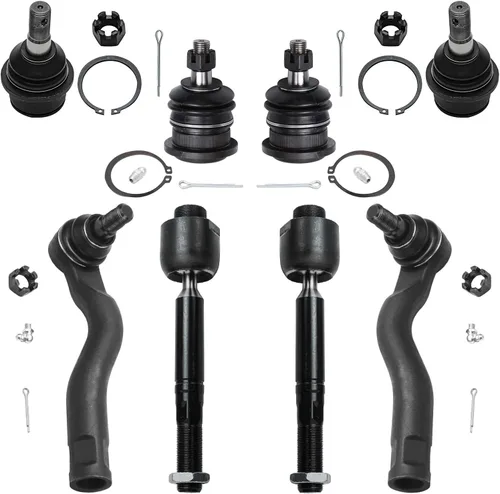 Miniatura 46 de Detroit Axle – Kit de suspensión delantera para Hyundai 2013-2018 Santa Fe 2 enlaces de barra de estabilizador 4 varillas de amarre interiores