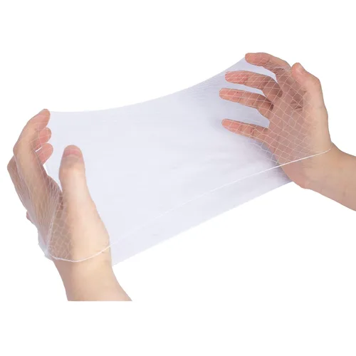 Miniatura 9 de WeKen Paquete de 20 redes para el cabello con borde elástico invisible, 19.7 in, 20 pulgadas, color negro
