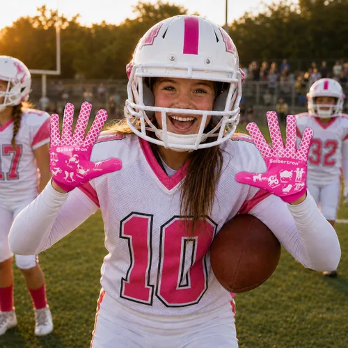 Miniatura 6 de Seibertron Pro 3.0 Twelve Constellations Elite Ultra-Stick Football Receiver Gloves Super Sticky Grip for Youth Kids Boys 8-12 Girls & Adult Men &