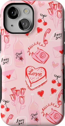 Miniatura 119 de Funda Casely para iPhone 13 Mini Eligiría Contigo Fresa Roja Compatible con MagSafe Diseño Protector Audaz Te elegiría Fresa Roja
