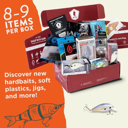 Miniatura 3 de Catch Co Mystery Tackle Box Freshwater Largemouth and Smallmouth Bass Lures Fishing Kit