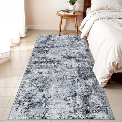 Miniatura 13 de Alfombra de pasillo lavable de 3 x 12: alfombra antideslizante fácil de limpiar - Alfombras suaves para sala de estar, dormitorio, cocina, alfombra