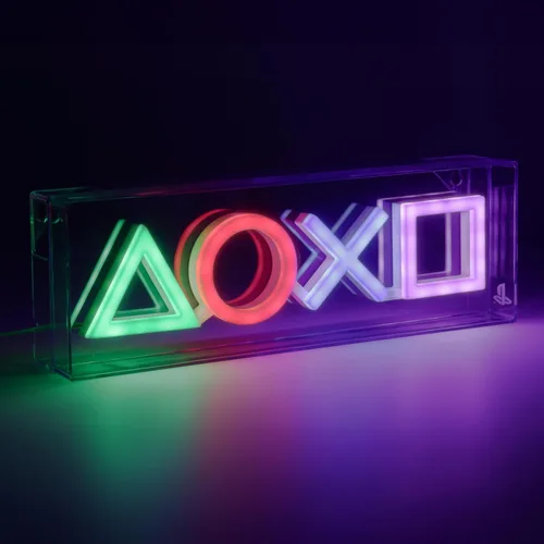 Miniatura 6 de Paladone PlayStation Luz LED de Neón - Independiente o Montable en Pared - Accesorios y Decoración para Sala de Juegos para Jugadores