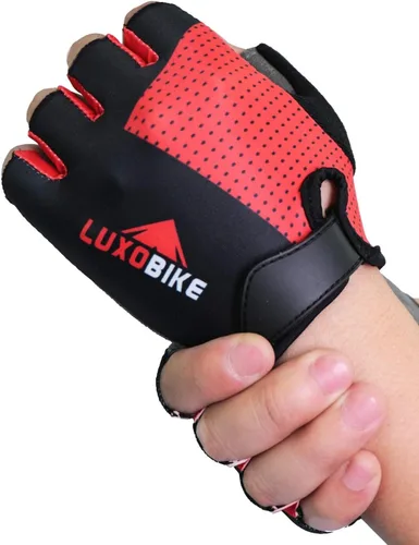Miniatura 7 de LuxoBike - Guantes de ciclismo, guantes de bicicleta de montaña, guantes de bicicleta Antideslizante, absorción de golpes, acolchado, transpirable