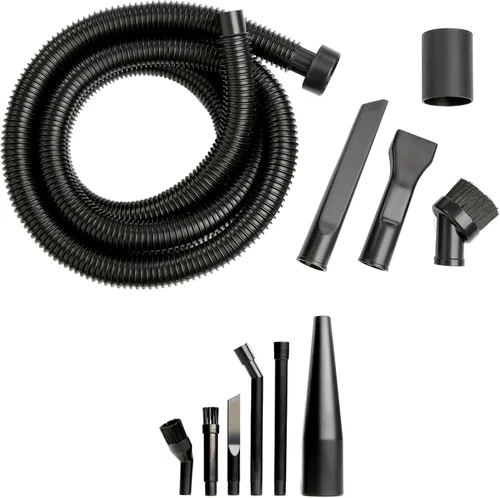 Miniatura 8 de CRAFTSMAN CMXZVBE38668 - Kit de accesorios para aspiradora en seco y húmedo de 1-1/4 pulgadas, 6 piezas, accesorios de aspiradora de grado