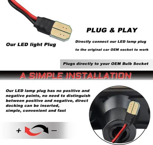 Miniatura 2 de Luces indicadoras laterales para guardabarros delanteros color ámbar con lente ahumada, compatibles con Ford Ranger XL XLT Lariat 2019-2023, 2 LED