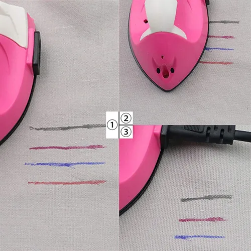 Miniatura 4 de JANYUN - 4 bolígrafos térmicos borrables para tela con 12 recambios - Bolígrafos para marcar tela para acolchado, costura, DIY y sastrería