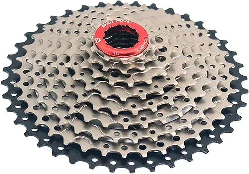 Miniatura 21 de BOLANY Cassette de 8/9/10 velocidades 11-25T/32T/36T/40T/42T/46T/50T apto para bicicleta MTB, bicicleta de carretera, casete ligero, compatible
