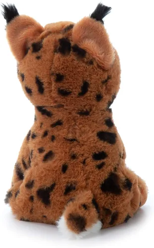 Miniatura 5 de The Petting Zoo Peluche Bobcat, regalos para niños, animales salvajes del zoológico Onez, juguete de peluche Bobcat de 9 pulgadas