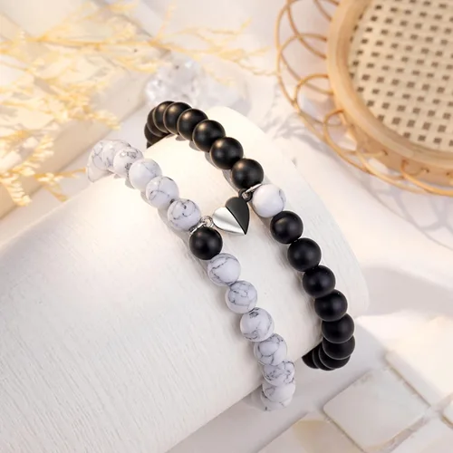 Miniatura 7 de PINKDODO I Love You Bracelet Gifts Couples Bracelets Valentines' Day Christmas Anniversary Birthday Gifts for Boyfriend Girlfriend Women Men