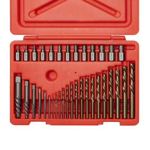 Miniatura 7 de NEIKO 04204A conjunto de extracción de tornillos y pernos con cabeza hexagonal y múltiples espárragos, extracción de tornillos fácil, removedor