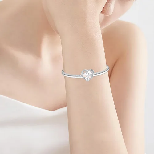 Miniatura 141 de Abalorios de plata de ley 925 con letras de la A ~ Z, para pulseras, collares, Día de San Valentín, Día de la Madre, joyería regalos para mujeres