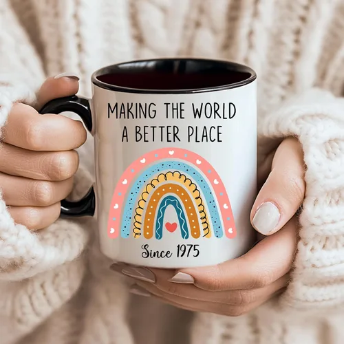 Miniatura 6 de BSQUIELE Regalos de 50 cumpleaños para mujeres y hombres - Regalo de cumpleaños de 1975 para mujer - Regalos de cumpleaños de 50 años para mujeres