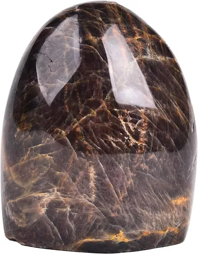 Miniatura 13 de AMOYSTONE Piedra de preocupación pulida de ópalo verde natural para aliviar la ansiedad, piedra preciosa de reiki de cristal curativo de mano