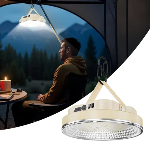 Linterna LED portátil de 5000 lúmenes, luz recargable de 30 W con imán, IPX4 impermeable, luces de tienda de campaña, falla de energía, kits de