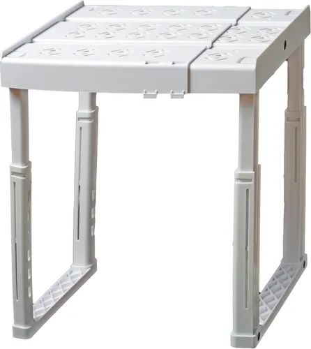 Miniatura 12 de Estante Organizador de Taquilla, Ancho y Altura Ajustable, Ideal para Taquillas de Escuela, Oficina y Gimnasio (Paquete de 2, Magenta)