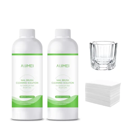 Miniatura 10 de Limpiador de pinceles de uñas de 4.1 fl oz, limpiador de uñas eficiente para uñas acrílicas, limpiador de pinceles profesional para acrílico limpiar