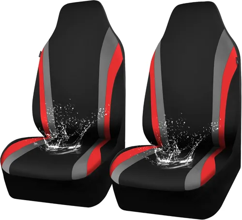 Miniatura 7 de CAR PASS AquaShield - Fundas de asiento de automóvil impermeables de neopreno solo para asientos delanteros, fundas de asiento de cubo de respaldo