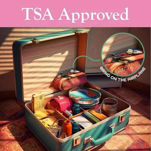 Miniatura 5 de JubileeYarn Itty Bitty Snippy - Tijeras de llavero portátiles compatibles con la TSA, color blanco, 1 par