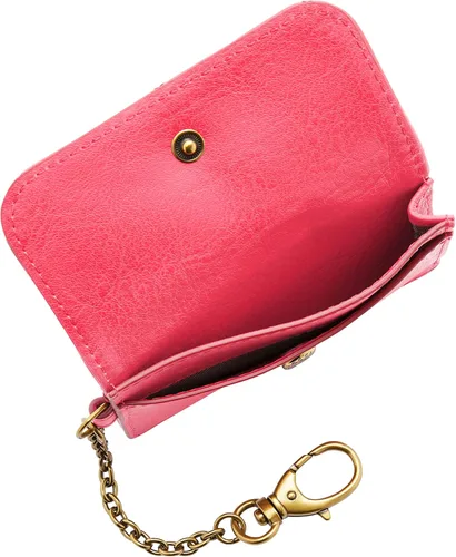 Miniatura 3 de Fossil Valerie - Cartera de cuero con clip para llavero para mujer