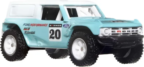 Miniatura 3 de Hot Wheels Premium Car Culture American Scene Vehículos de juguete, paquete de 5 modelos a escala 1:64 hechos en Estados Unidos, neumáticos de Real