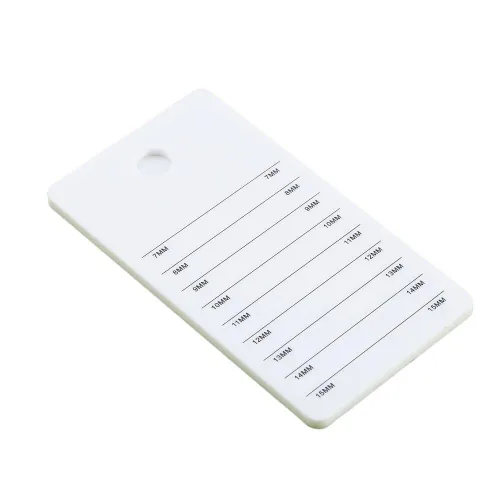 Miniatura 8 de Paleta de extensión de pestañas acrílicas, organizador de pestañas postizas, bandeja de pestañas, paleta de pegamento adhesivo, soporte individual