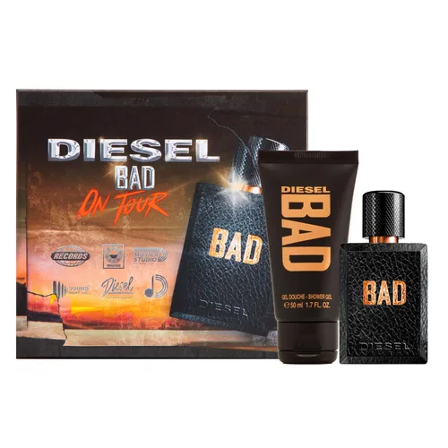 Miniatura 3 de Diesel Bad, Eau de Toilette & Fragrance Gift Set for Men, Woody Scent With Notes of Bergamot, Caviar & Tobacco