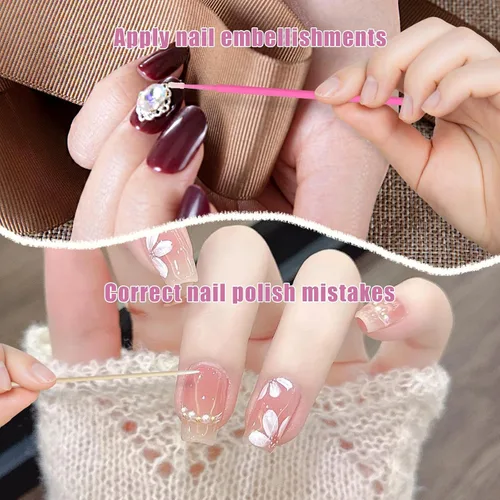 Miniatura 7 de Brochas micro aplicadoras y hisopos de algodón de microblading – Suministros de belleza de precisión para extensiones de pestañas, maquillaje