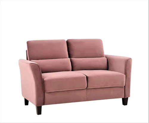 Miniatura 21 de Container Furniture Direct Stoughton - Sofá biplaza tapizado moderno de mediados de siglo con brazos inclinados para sala de estar, 57.88 pulgadas