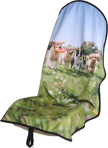 Miniatura 81 de Funda protectora de asiento de automóvil, para asientos delanteros, para entrenamiento de gimnasio, correr, natación, playa y senderismo, Dinosaurio