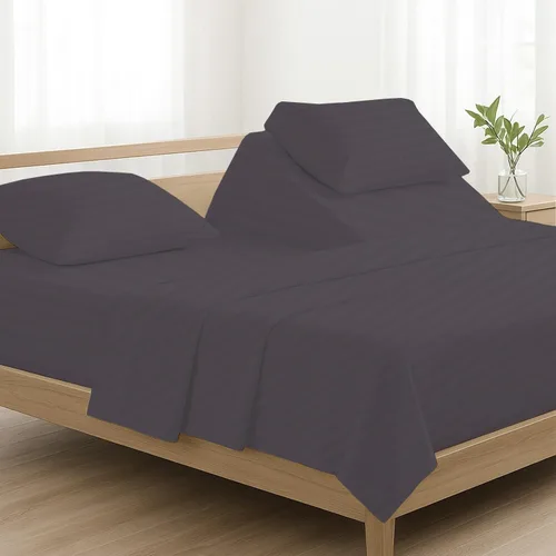Miniatura 15 de 4 piezas de lujo Split Top Queen 100% algodón egipcio de 800 hilos (ajustable, parte superior flexible tamaño queen) sábanas divididas de 28