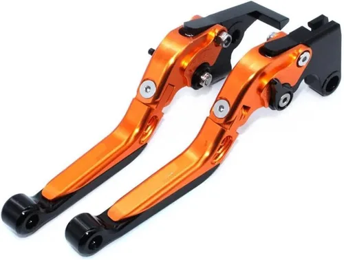 Miniatura 10 de Motorbike Brake Levers for for Fz8 for Fz 8 2011-2015 Motorcycle Accessories Adjustable Folding Extendable Brake Clutch Levers Brake Lever Set(Black)