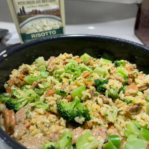 Miniatura 8 de Alessi Autentico, Risotto sazonado premium, arroz arborio italiano, fácil de preparar, 6.5 onzas (queso y brócolini, paquete de 6)