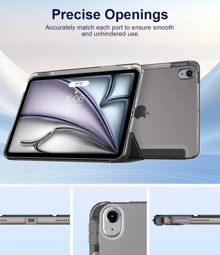 Miniatura 5 de Funda TiMOVO para iPad Air de 11 pulgadas M3 2025/M2 2024, iPad Air de 5ª generación 2022/4ª generación 2020 de 10.9 pulgadas con soporte