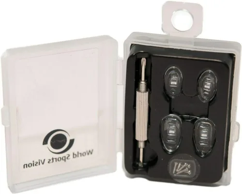 Miniatura 3 de Kit de reparación de lentes para atornillar almohadillas nasales para marcos de gafas, anteojos con cabeza plana/destornillador Phillips, 6