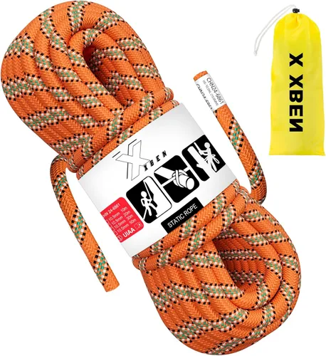 Miniatura 4 de X XBEN Cuerda de escalada al aire libre 10M (32 pies) 20M (64 pies) 30M (96 pies) 50M (160 pies) 70M (230 pies) 152M (500 pies) 352M (1000 pies)