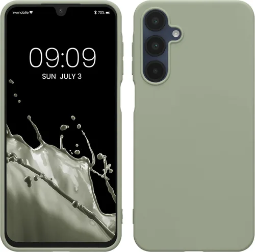 Miniatura 182 de kwmobile Funda compatible con Samsung Galaxy A23 4G / 5G - Funda de silicona TPU metálica suave y delgada - Rojo oscuro metálico