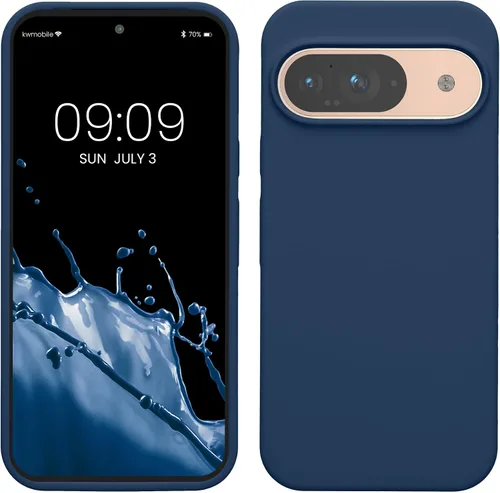 Miniatura 265 de kwmobile Funda Compatible con Google Pixel 6 Pro - Funda de Teléfono de Silicona TPU con Acabado Suave - Azul Caribe