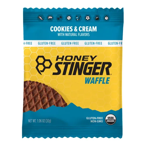 Miniatura 3 de Honey Stinger Gofre Orgánico Sin Gluten de Galletas y Crema, Stroopwafel Energético para Ejercicio, Resistencia y Rendimiento, Nutrición Deportiva