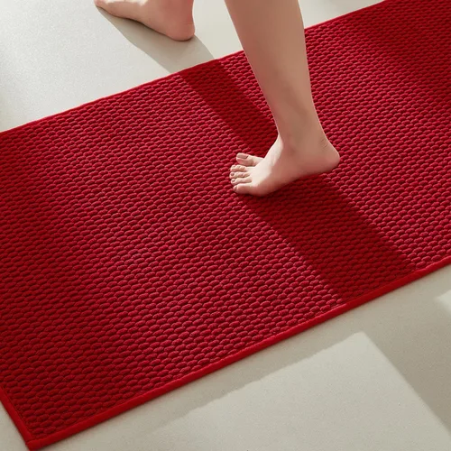 Miniatura 25 de TYUU Alfombras de Baño Antideslizantes Lavables, Tapete de Baño Súper Absorbente Delgado de Pila Baja para Secar Rápido, Alfombra de Baño Pequeña