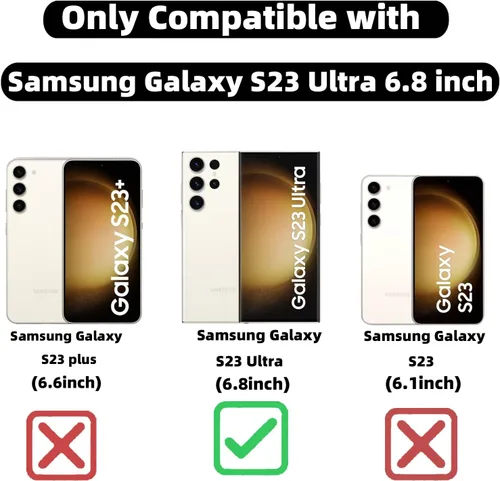 Miniatura 82 de ZONRW - Funda para Samsung Galaxy S22 Ultra magnética, para mujeres y niñas, cubierta trasera suave, lujosa, con corazón de amor, bling, degradado