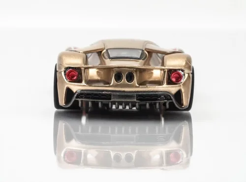 Miniatura 4 de AFX /Racemasters Ford GT Heritage #5 Gold AFX22061 HO Slot Racing Cars