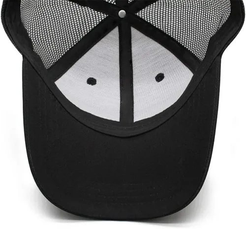 Miniatura 6 de LHSMNCZIRW Sombreros Unisex Hombres Moda Cap Ajustable Malla Capitán Béisbol Sombrero