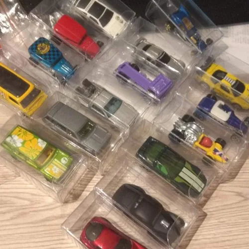 Miniatura 5 de 100 cajas de exhibición de plástico para modelos de automóvil de juguete a escala 1/64, caja protectora de PVC transparente para modelos