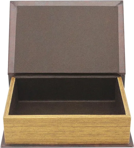 Miniatura 5 de PACOLO Cajas de Libros Decorativas, Cubierta de Madera Sintética para Almacenamiento Oculto de Joyas, Dinero y Efectivo (Soy un gato)