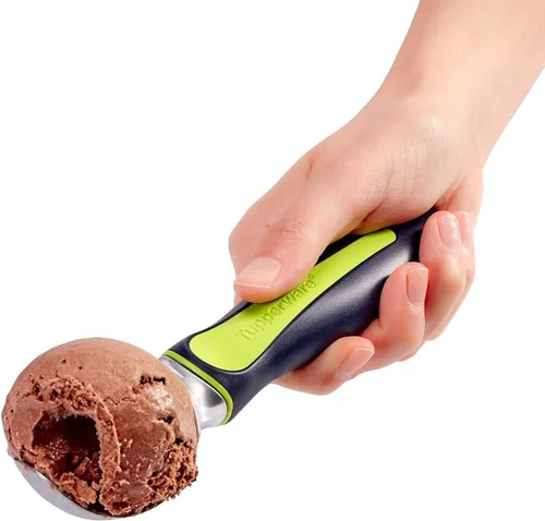 Miniatura 3 de Tupperware Cuchara de helado verde y negro