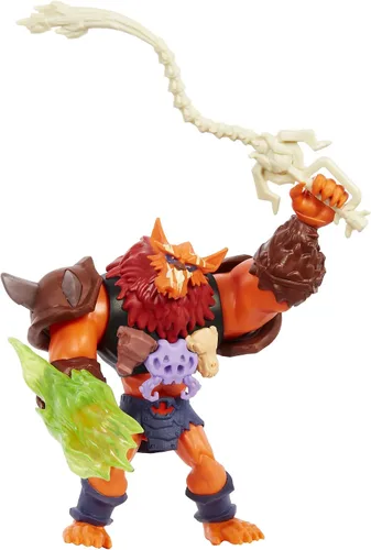 Miniatura 3 de Masters of the Universe and He-Man Beast Man Figura de acción con Power Attack Move y 2 accesorios inspirados en la serie animada MOTU Netflix