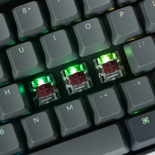 Miniatura 7 de Keychron Teclado mecánico inalámbrico K8, diseño sin llave, 87 teclas, multitarea, Bluetooth/con cable RGB retroiluminado con interruptor Gateron