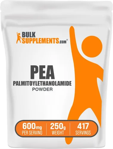 Miniatura 8 de BulkSupplements. com Palmitoiletanolamida en polvo - Suplemento de guisante, palmitoiletanolamida para apoyo inmune - Sin gluten, 600 mg por