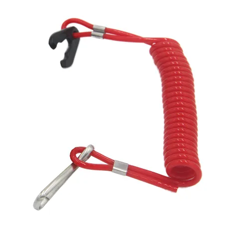 Miniatura 4 de ZOOKOTO Cordón universal para motor fuera de borda para interruptor de parada urgente y cordón de seguridad para Yamaha/Tohatsu/Honda Motores fuera
